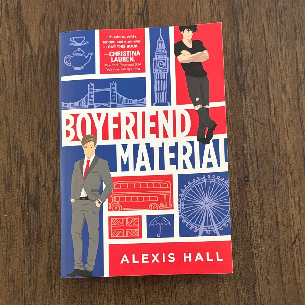Boyfriend Material by Alexis Hall Book
